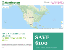 Tablet Screenshot of new-york-ny.huntingtonlearning.com